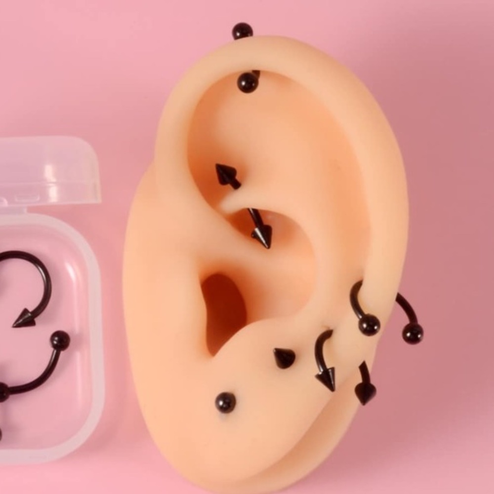 Stainless Steel Piercing SET - Picture 2 of 7